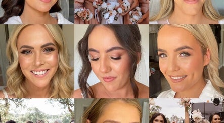 Bridal makeup collage at Lumiére Makeup Artistry in South Bunbury, Western Australia, AU showcasing elegant looks.