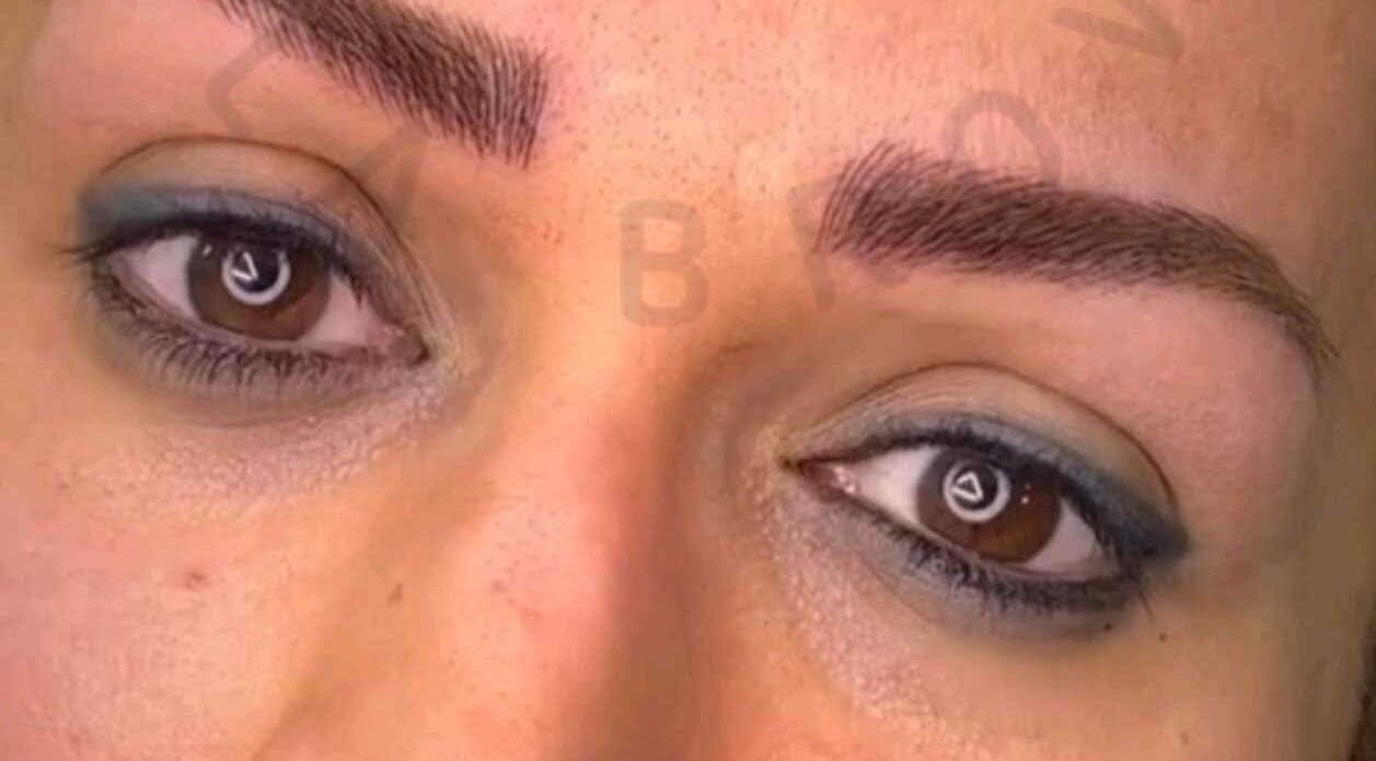 Beautifully shaped eyebrows at Nila Brows, Melbourne, Victoria, AU, showcasing expert eyebrow styling.