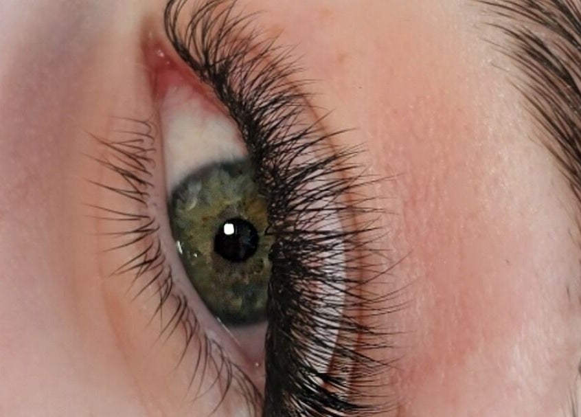 Close-up of enhanced lashes at Beauty with Tara, Douglas, Queensland, AU, showcasing expert lash extensions.