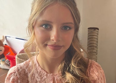 Young woman with elegant makeup by Makeup by Chloe in Monkton Heathfield, England, GB.
