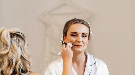 Bridal makeup application at Makeup by Chloe, Monkton Heathfield, England, GB. Enhancing bridal beauty.