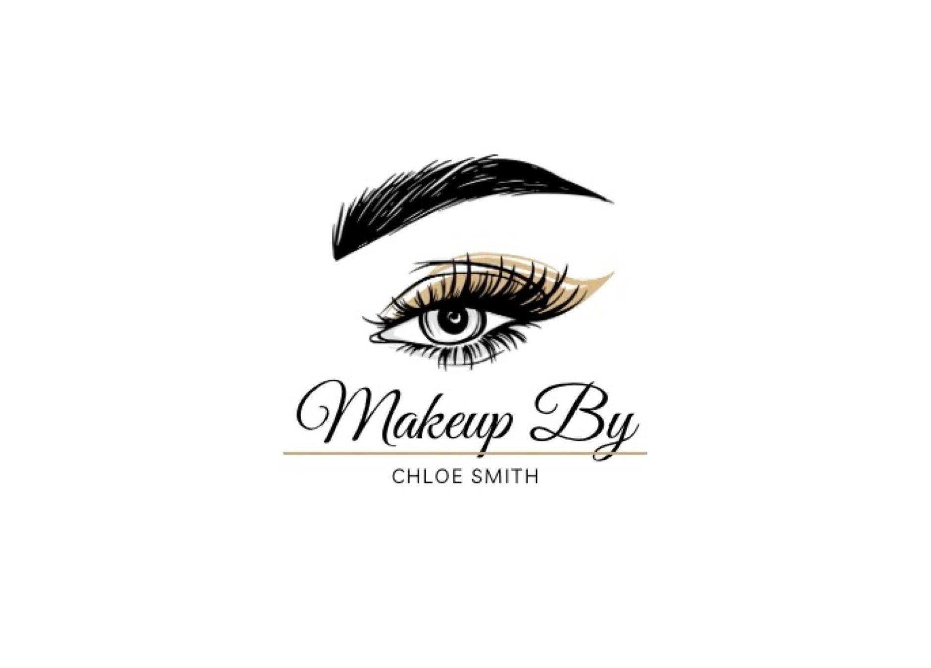 Elegant eye logo of Makeup by Chloe located in Monkton Heathfield, England, GB.