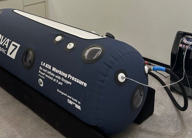 Recovery Space hyperbaric chamber in Dubai, Dubai, AE for advanced wellness therapy.