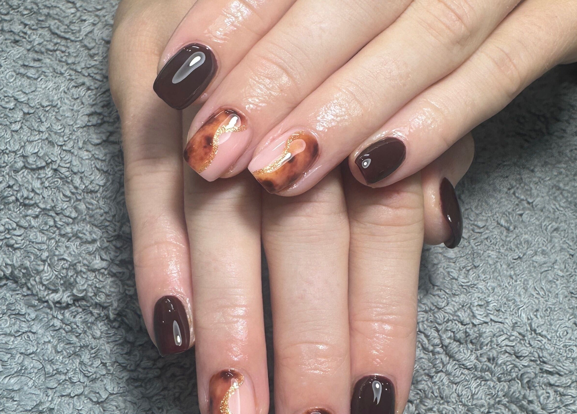 Elegant nail art design at Sage beauty & aesthetics (former JJ Beauty) in Wigan, England, GB.