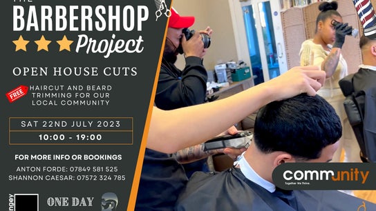 BLACK THRIVE HARINGEY BARBERSHOP PROJECT 'OPEN HOUSE' CUTS