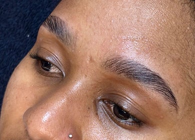 Perfectly shaped eyebrows at Grace Aesthetics, Cape Town, Western Cape, ZA.