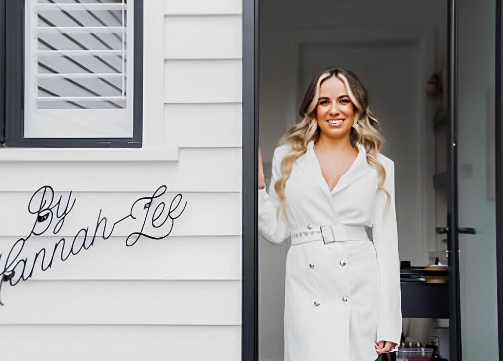 Entrance to Brows & Waxing by Hannah-lee in Herne Hill, Victoria, AU, featuring stylish decor.