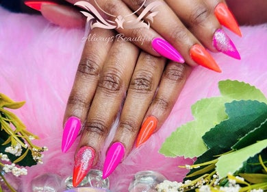 Colorful nail art at Sempré Bella by Noushka, Johannesburg, Gauteng, ZA, enhancing style and beauty.