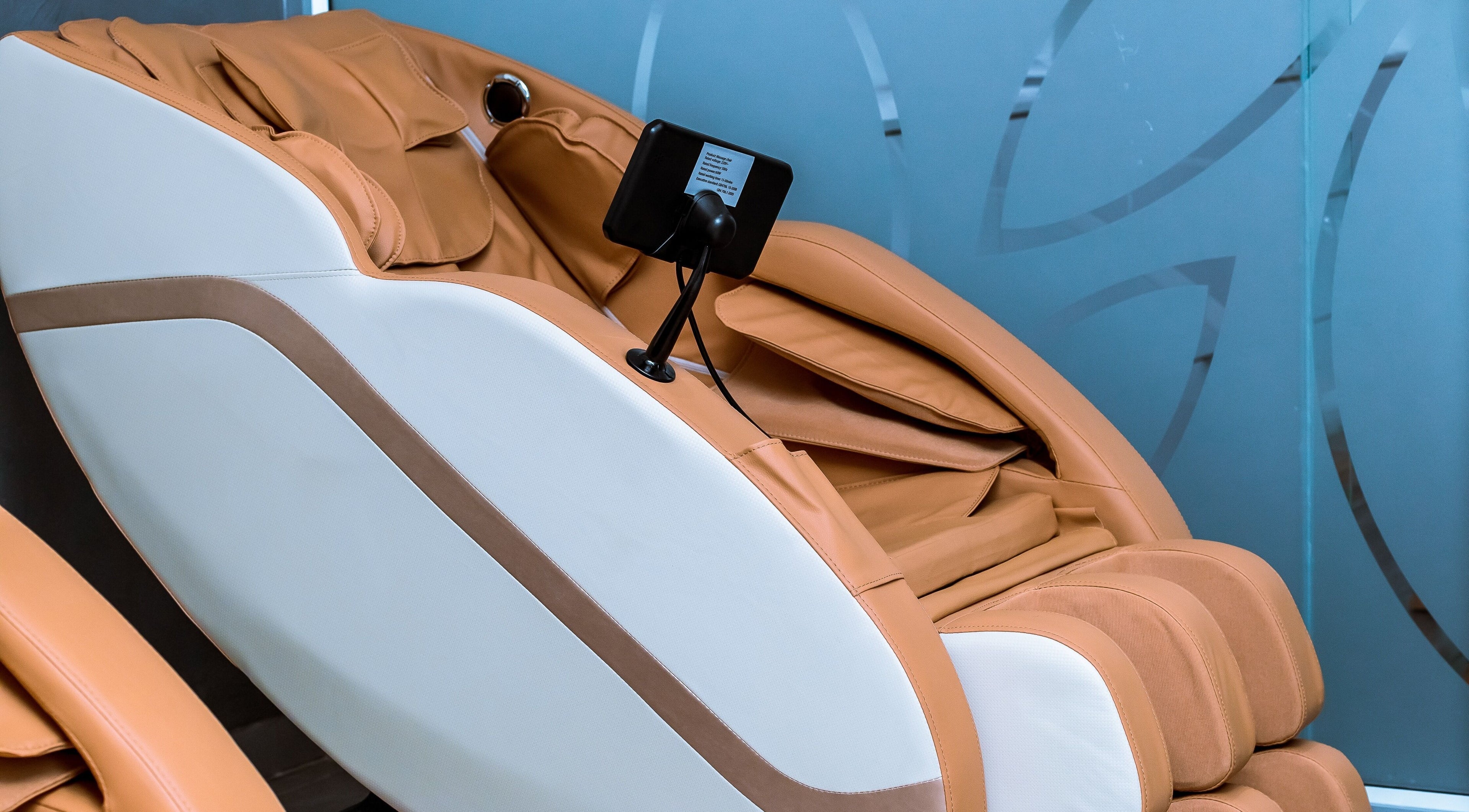 Comfortable massage chair at Anue Medical Spa, Gaborone, Gaborone City, BW, offering ultimate relaxation.