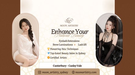 Enhance your beauty at Moon Artistry Canterbury offering eyelash extensions and more in Canterbury, New South Wales, AU.