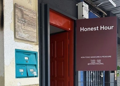 Entrance of Honest Hour KL, a wellness venue in Kuala Lumpur, Wilayah Persekutuan Kuala Lumpur, MY.
