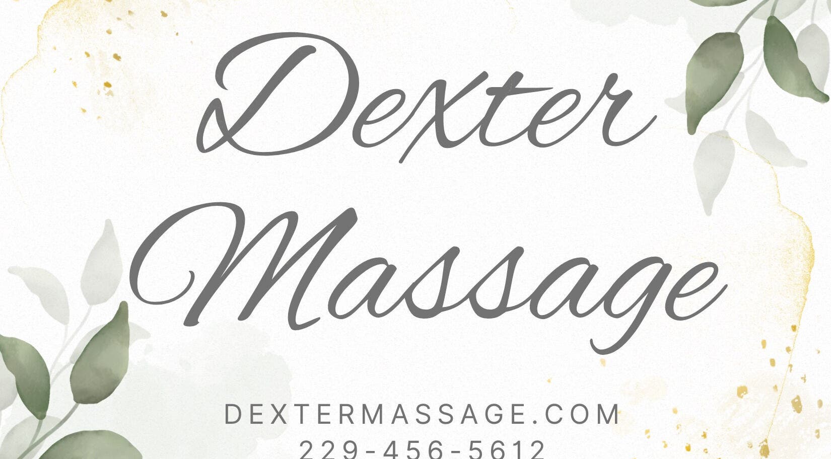 Dexter Massage signage at Verapose Yoga House, Dexter, Michigan, US, showcasing peaceful ambiance.
