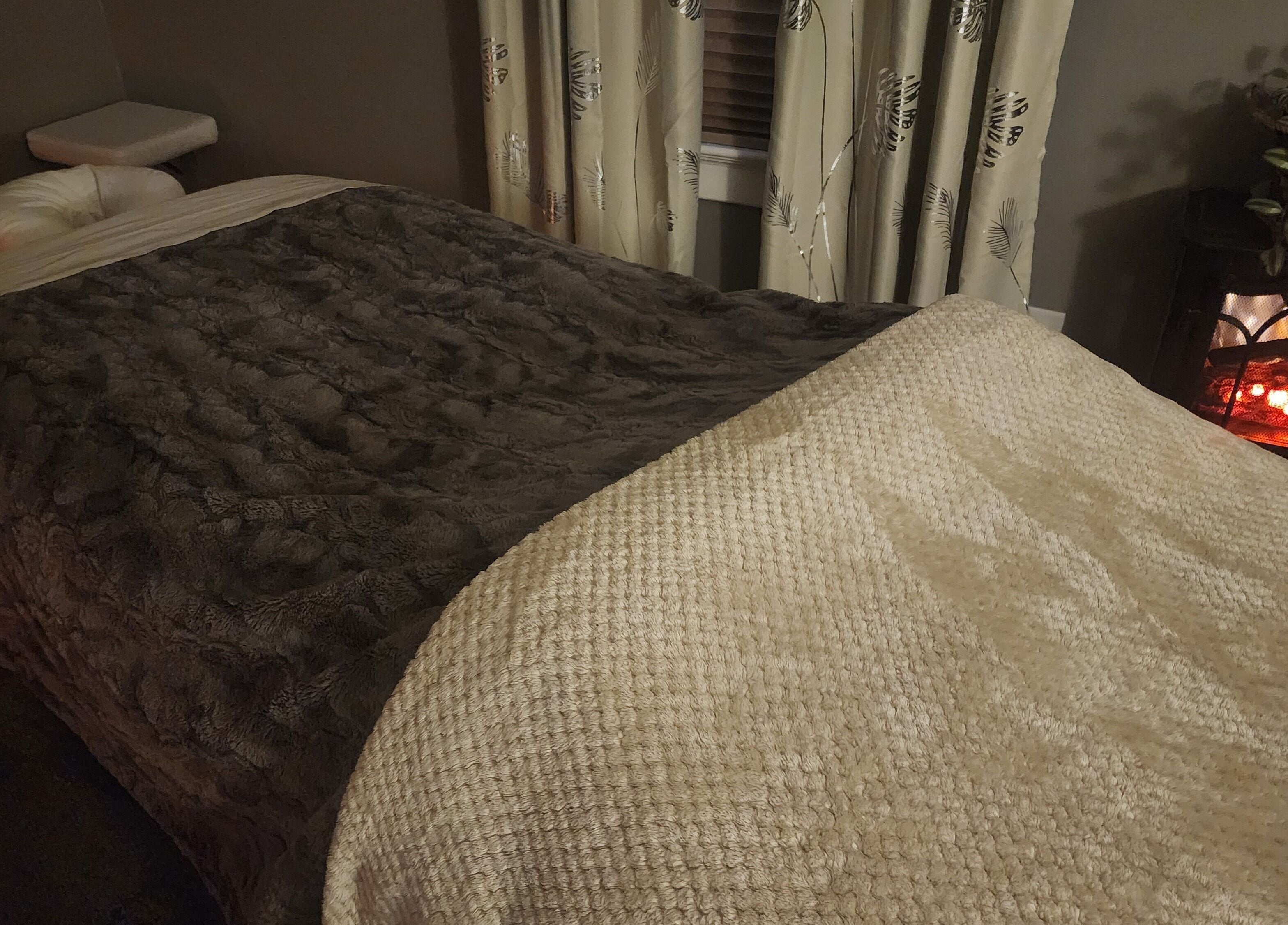 Massage table in a serene setting at Dexter Massage - Located in the Verapose Yoga House, Dexter, Michigan, US.