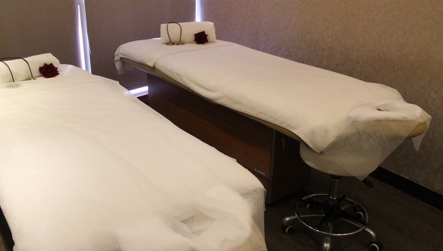 Relaxing massage beds at DWS-Radisson Blu Waterfront, Dubai, Dubai, AE, inviting calm and tranquility.