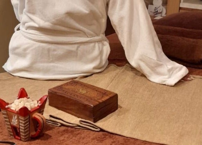 Relaxing setup at Galo Spa, صلالة, محافظة ظفار, OM, showcasing a serene massage table setting.