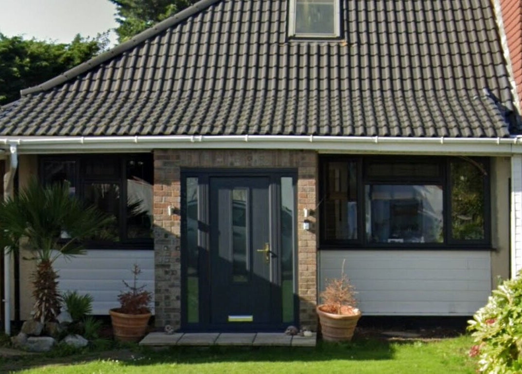 Front view of PURE BEAUTY venue with welcoming entrance in Weston Super Mare, England, GB.