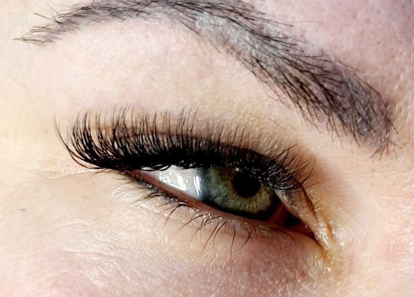 Close-up of elegant lashes at Le Lash and Brow Artist, Cape Town, Western Cape, ZA.