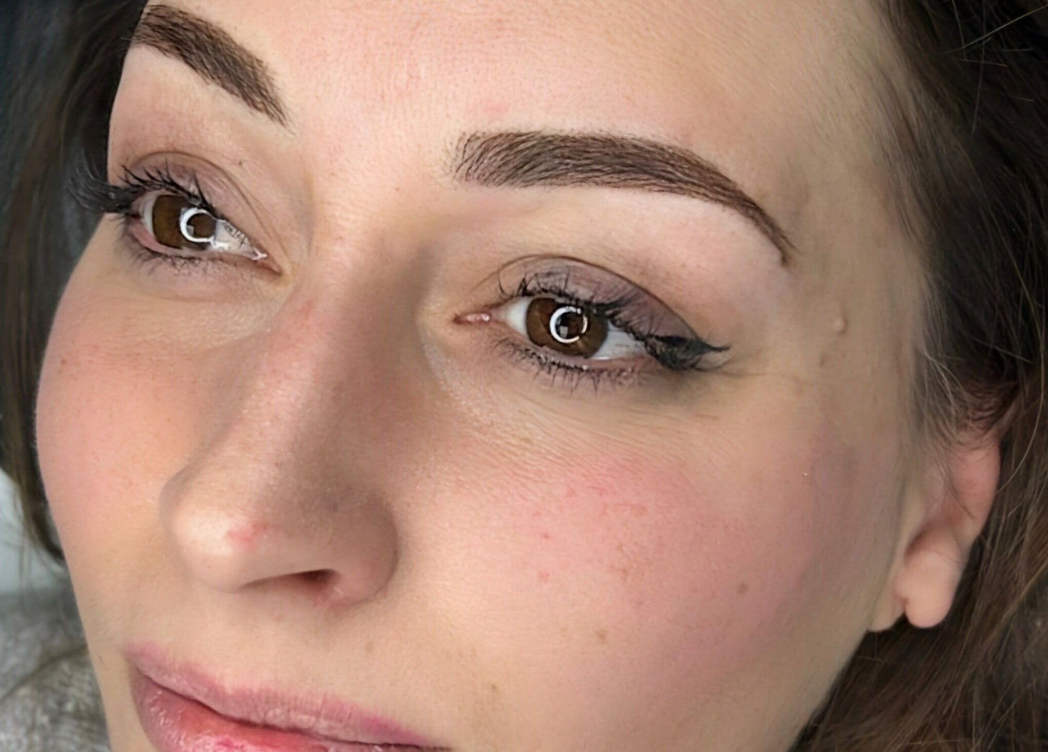 Perfectly styled brows at Le Lash and Brow Artist, Cape Town, Western Cape, ZA.