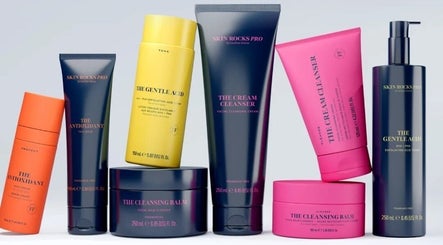 Premium skincare products displayed at Wild By Vanessa Hill, Fernhill Heath, England, GB.