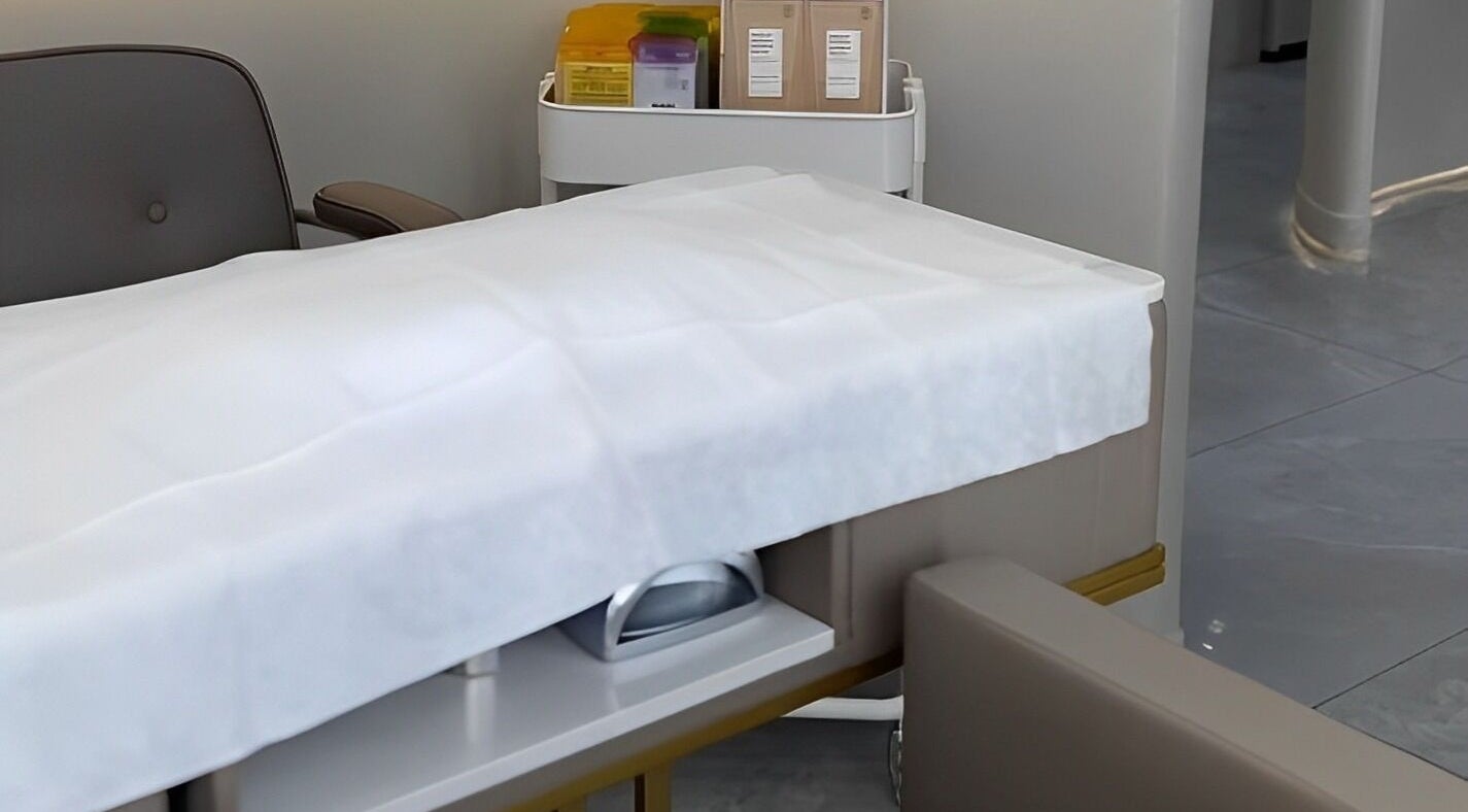 Treatment bed at Haven Spa Khalifa Branch, Abu Dhabi, AE offering a tranquil wellness experience.
