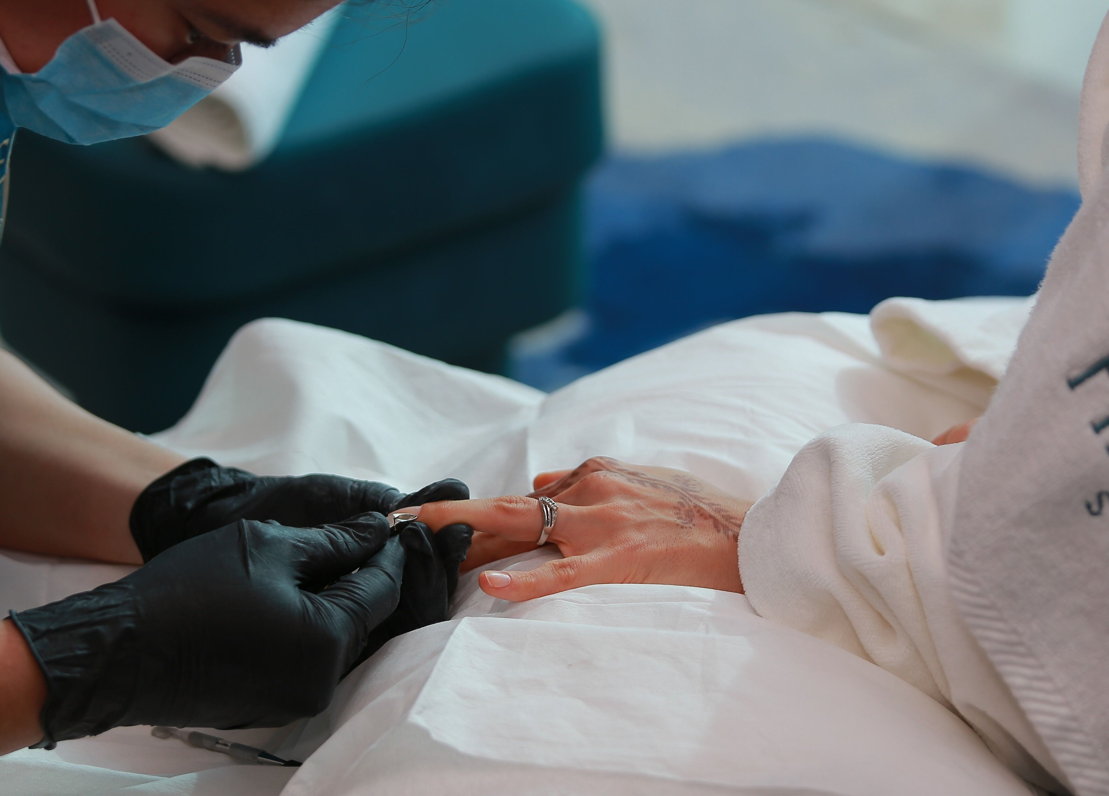 Professional manicure at Haven Spa Khalifa Branch, Abu Dhabi, Abu Dhabi, AE. Relaxing and rejuvenating experience.