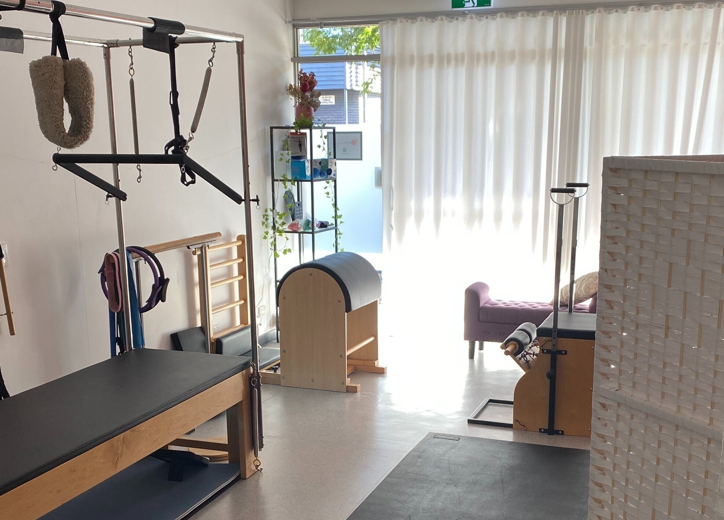 Pilates equipment at Catherine Neal Pilates, Mount Gravatt, Queensland, AU.