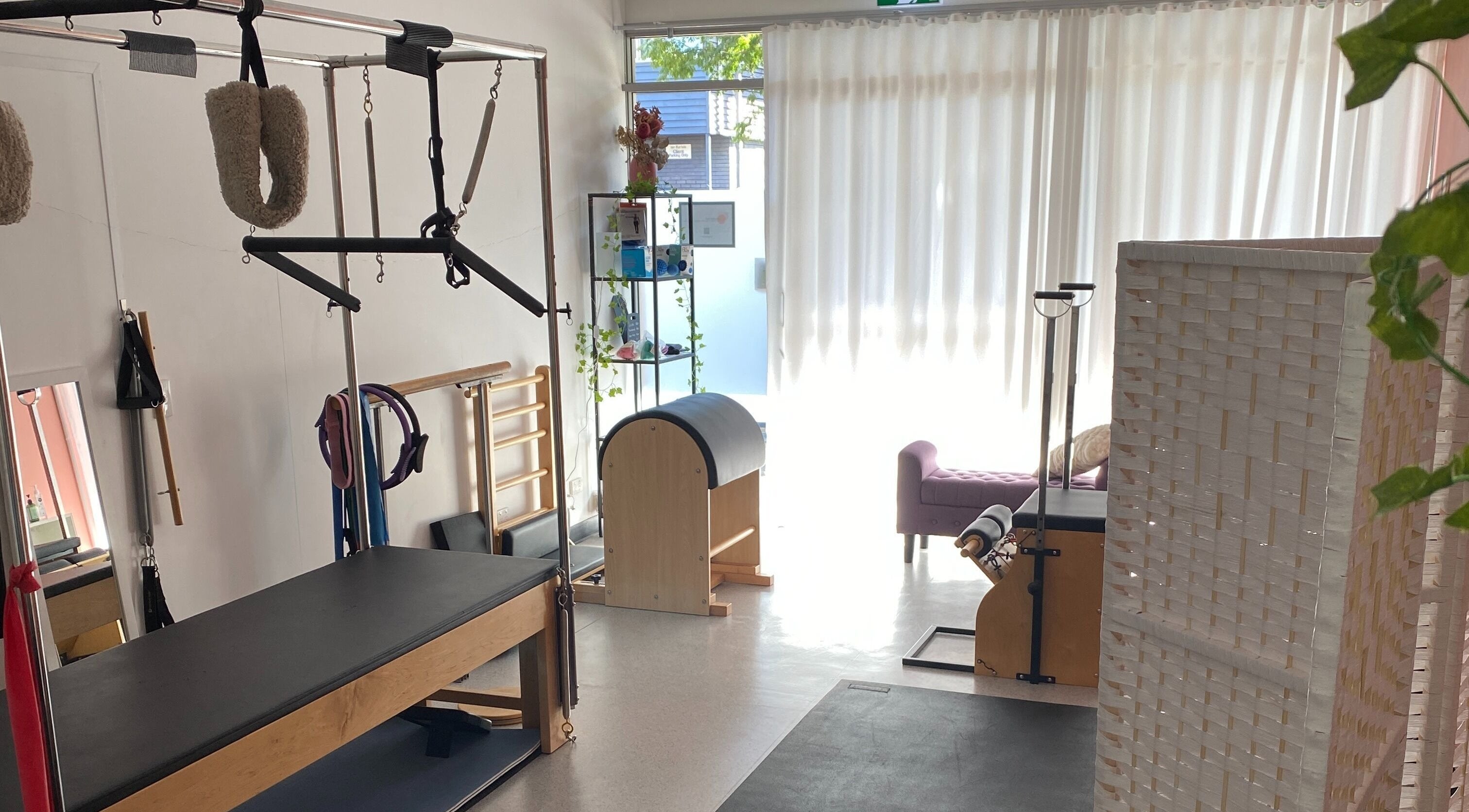 Pilates equipment at Catherine Neal Pilates, Mount Gravatt, Queensland, AU.
