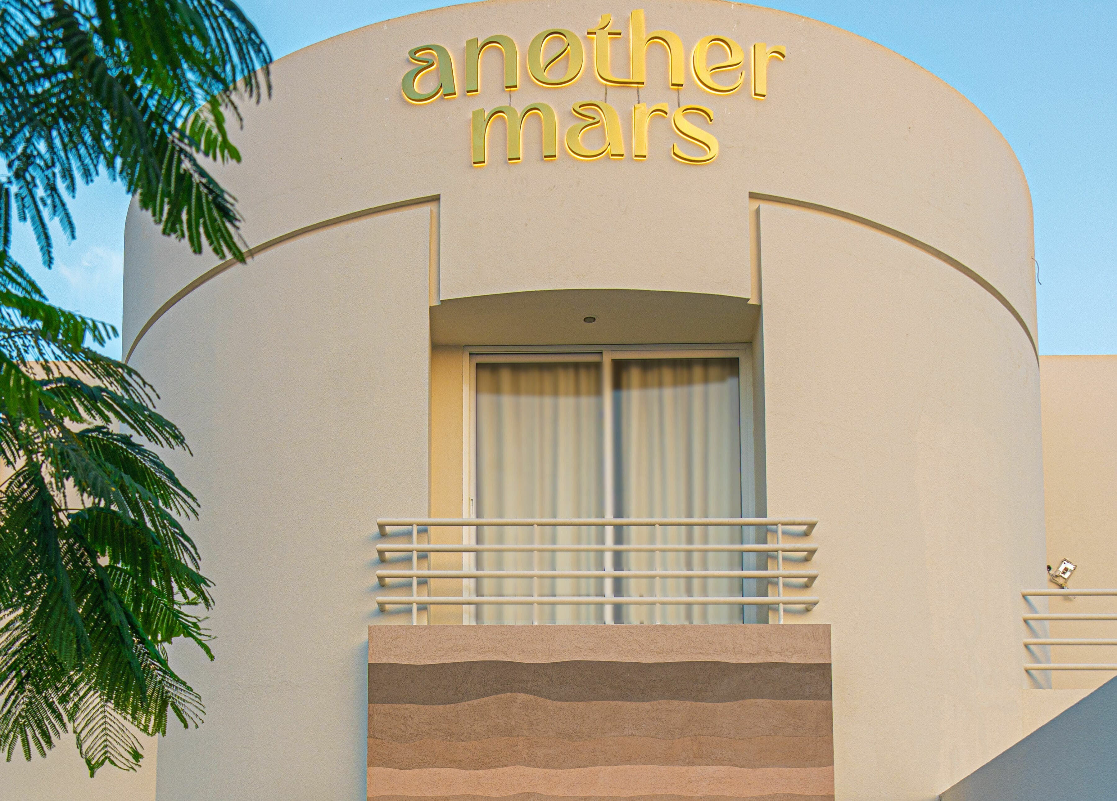 Front view of Another Mars venue in Dubai, Dubai, AE with modern architecture and elegant design.