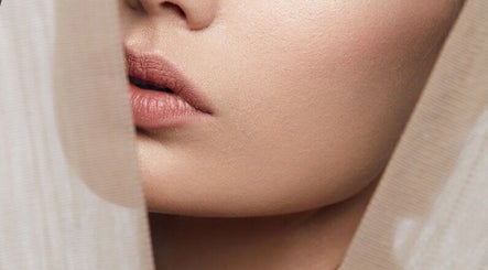 Soft-focus portrait at Daylilly Beauty, Mclaren Vale, South Australia, AU, showcasing lips and skin detail.