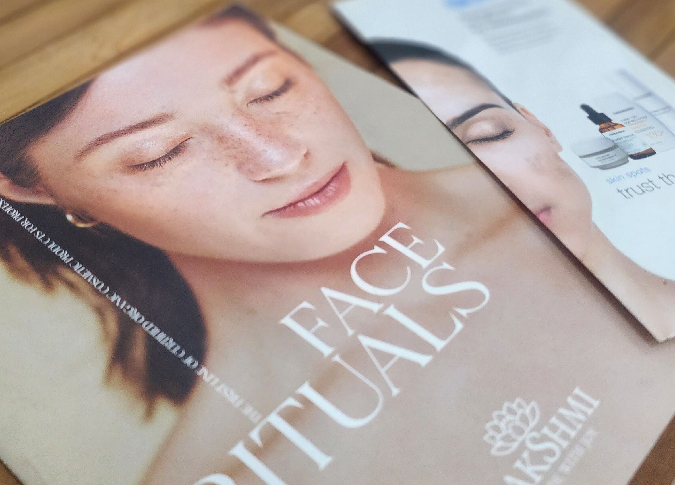 Tranquil face ritual brochures at Sattva Aesthetics | Wellness Bonaire | Aura Tattoo in Kralendijk, Bonaire, BQ.