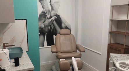 Komfortowy fotel w Medic 4 Foot Profesjonalnie Dla Stóp, Łódź, Łódzkie, PL; relaksacyjna atmosfera.