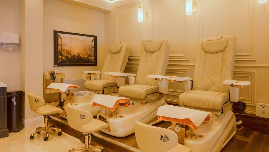 Elegant pedicure chairs at Dolce Nails Carlow, Carlow, County Carlow, IE for a relaxing spa experience.
