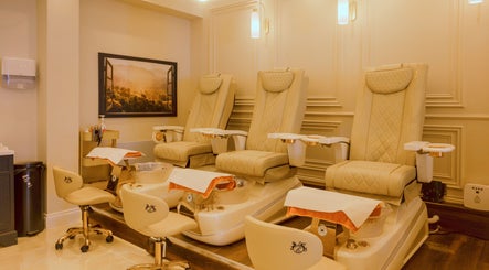 Elegant pedicure chairs at Dolce Nails Carlow, Carlow, County Carlow, IE for a relaxing spa experience.