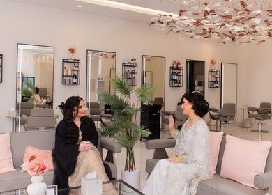 Fressia Beauty & Wellness Center - Al Riyadh City: Luxurious salon interior in Abu Dhabi, Abu Dhabi, AE.