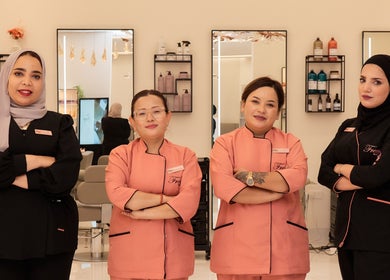 Fressia Beauty & Wellness Center - Al Riyadh City staff posing at Abu Dhabi, Abu Dhabi, AE.