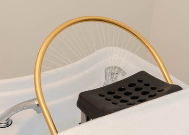 Luxurious spa fountain at Freesia Beauty Center Shakhbout City, Abu Dhabi, AE. Premium wellness service.