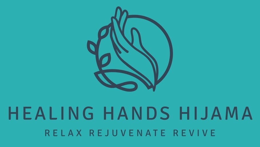 Logo of Healing Hands Hijama, Chipping Norton, New South Wales, AU. Features hands and leaves design.