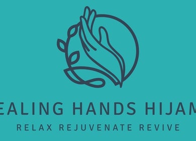 Logo of Healing Hands Hijama, Chipping Norton, New South Wales, AU. Features hands and leaves design.