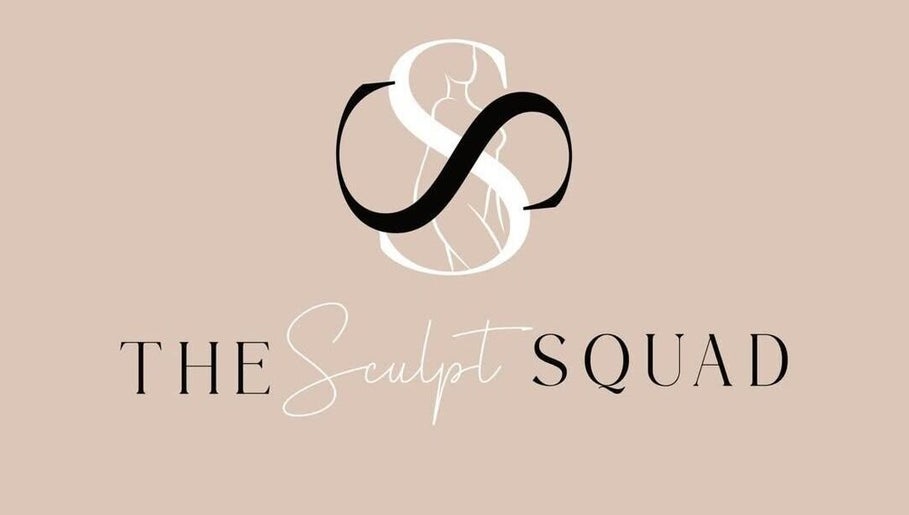 Elegant logo of The Sculpt Squad, a beauty and wellness venue in Caterham, England, GB.