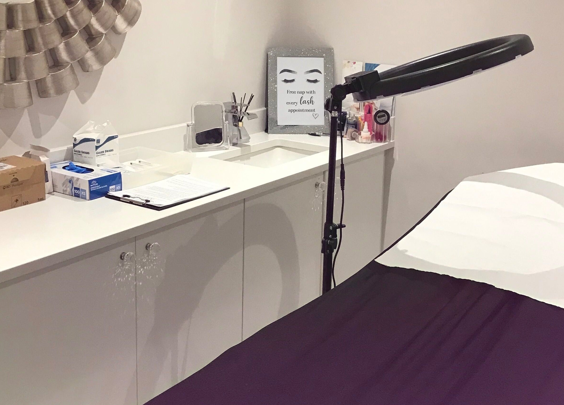 Modern treatment room at Aesthetics and Wellness at Beauty at 22, Wakefield, Durkar, England, GB.