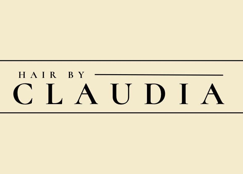 Hair By Claudia logo in Cootamundra, New South Wales, AU, featuring elegant design.