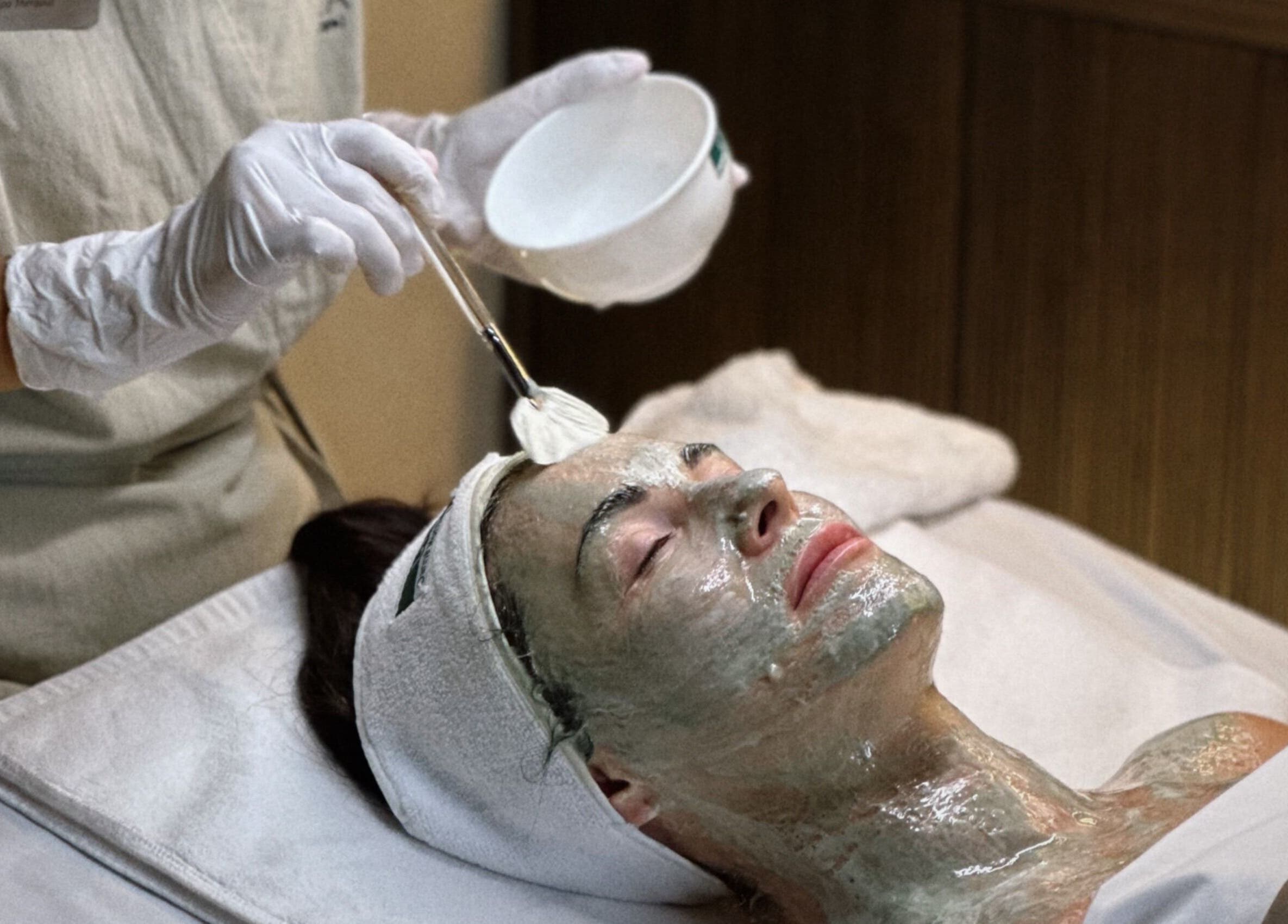 Personalized facial treatment at Saya Holistic Spa, Bali, Bali, ID, enhancing skin wellness and relaxation.