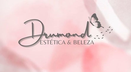 Logo da Drumond Estética & Beleza com borboleta, São João De Meriti, Rio De Janeiro, BR.