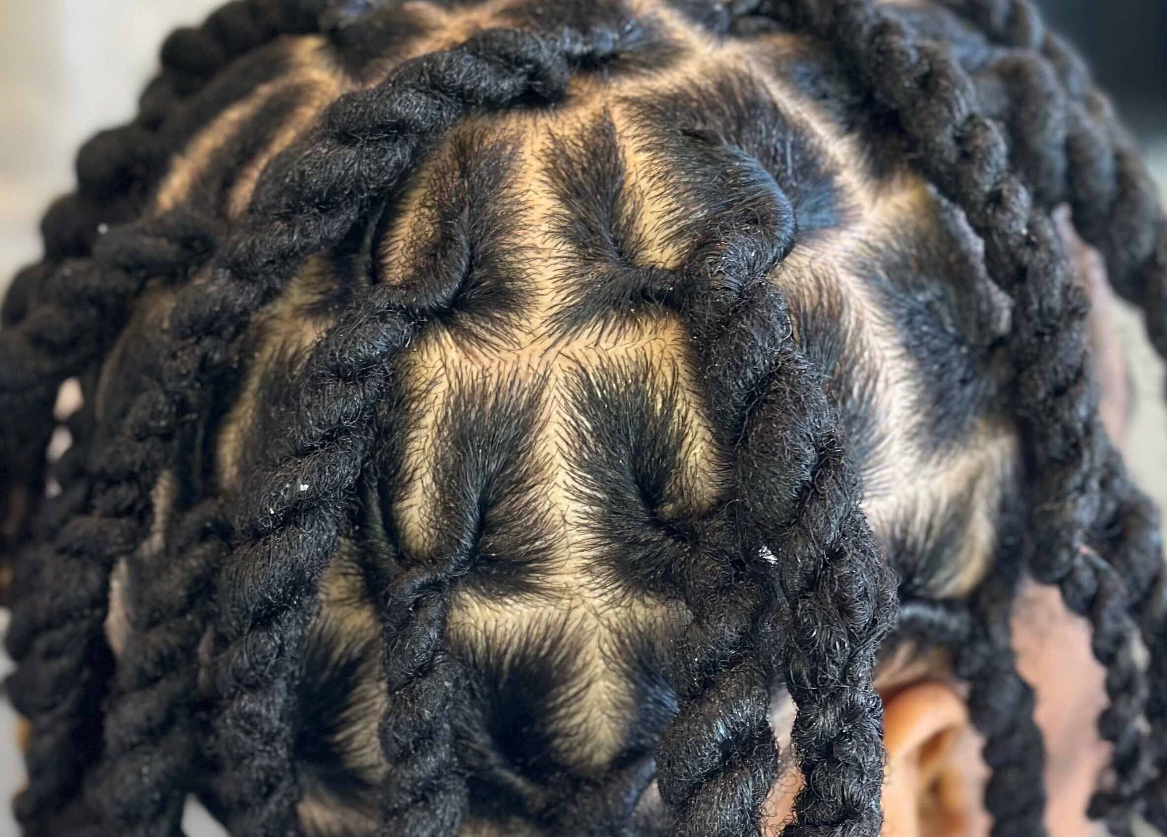 Detailed braided hairstyle at AB Styles and Services, Dordrecht, Zuid-holland, NL. Perfect display of intricate hair artistry.