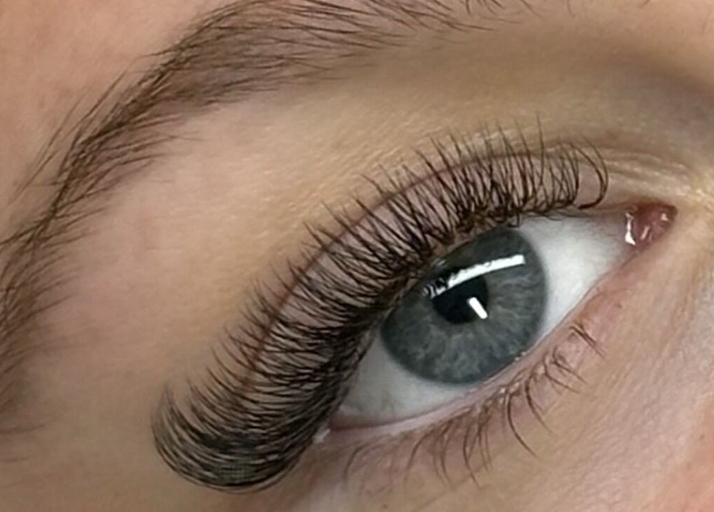 Detailed view of expertly styled lashes at CLS Lash and Brows, Miranda, New South Wales, AU.