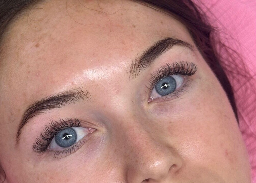 Beautifully enhanced eyelashes at CLS Lash and Brows, Miranda, New South Wales, AU.