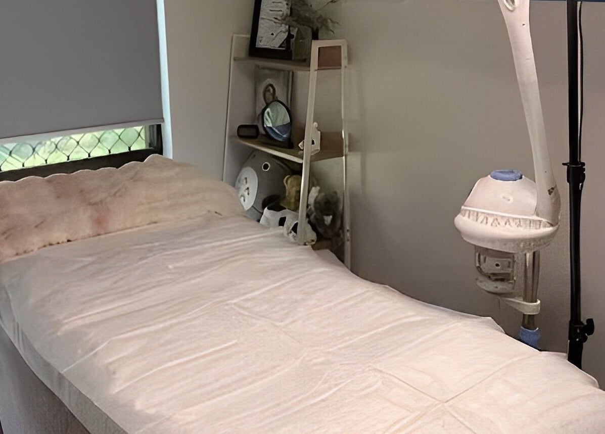 Tranquil treatment room at Bella Beauty Studio, Leeming, Western Australia, AU, with professional spa equipment.