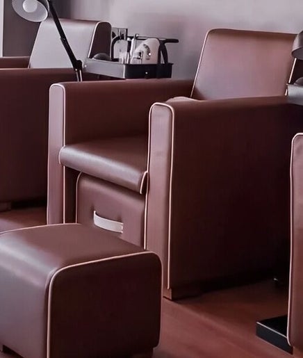 Elegant pedicure chairs at LB Studio, Bali, Bali, ID, offering ultimate comfort for beauty and wellness experiences.