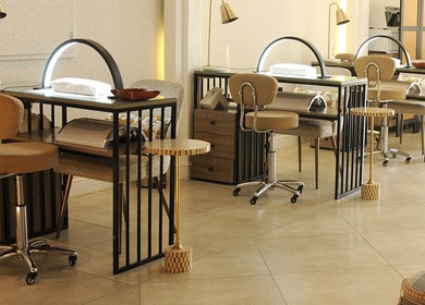 Elegant nail stations at Daffodil SPA | دافوديل سبا, الرياض, منطقة الرياض, SA.