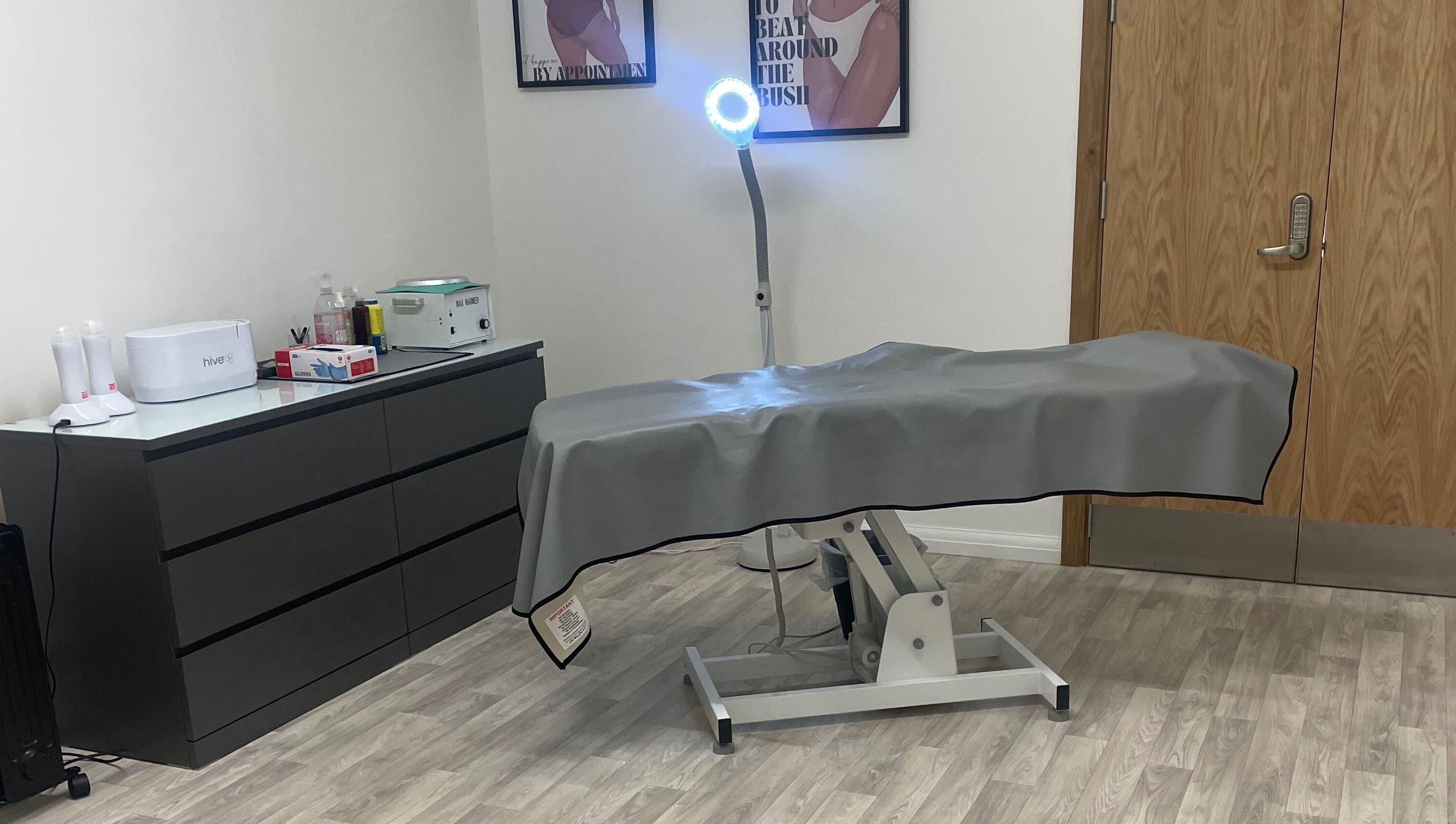 Private waxing room at Wax with Hazel - Intimate Wax Specialist, Wellingborough, England, GB.